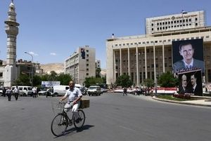La ville de Damas le 27 mai 2014