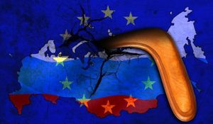 © Collage: La Voix de la Russie Lire la suite: http://french.ruvr.ru/2014_08_07/La-reponse-de-la-Russie-aux-sanctions-de-lOccident-0135/