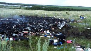 Débris du vol MH 17