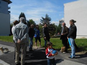 La mobilisation et l'action des habitants du Bois Joli à Chambéry le Haut se poursuivent