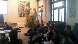 Réunion d'échanges avec les associations du 8 avril organisée par Chambéry Cap à gauche