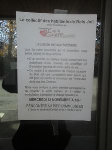 Préparation de la nouvelle rencontre des habitants de Bois Joli
