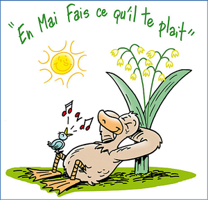 Mai , frileux et pluvieux , s'en va