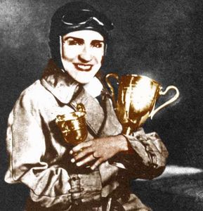 Sâmiye Cahid Morkaya, première femme pilote automobile turque