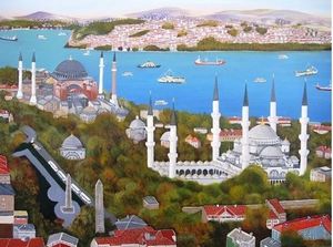 "Souffles d'Istanbul" un parfum d'innocence en peinture