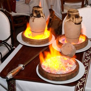 Le " Testi Kebab" où "kebab au pot " de Cappadoce