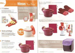 Cadeaux hôtesses Juin 2015