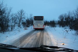 A Sofia sous la neige