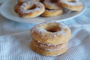 donuts de boniato (donuts de patate douce)