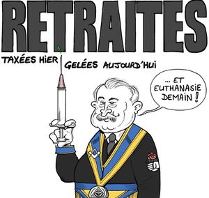 Gel de certaines pensions de retraite en 2014