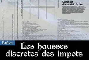 Carte grise, piscine, conservatoire : les hausses discrètes des impôts locaux