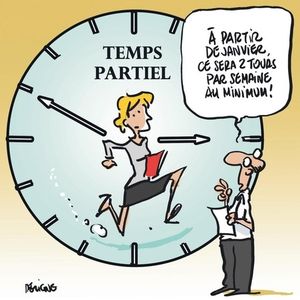 Temps partiel : précisions sur le minimum fixé à 24 heures par semaine