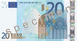 Nouveau billet de 20 euros : mise en circulation prévue le 25 novembre 2015