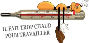 Chaleur et travail: que dit la loi?