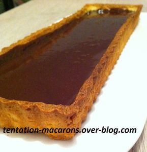Tarte Chocolat-caramel