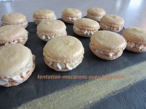 Macarons à la vanille