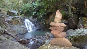 Cascade et bassin