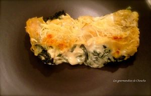 Lasagnes épinard chèvre