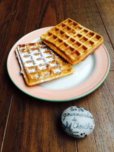 Gaufres croustillantes et moelleuses
