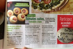 Ma recette publiée dans 750g le mag !!!!