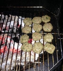 Kfitotes au barbecue