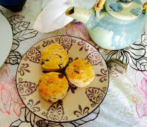 Scones moelleux aux raisins