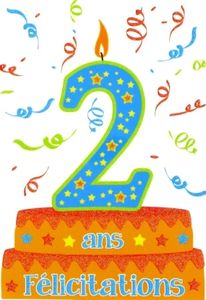 2 ans de blog : Joyeux blogversaire