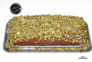 Marquise chocolat pistache de Christophe Felder