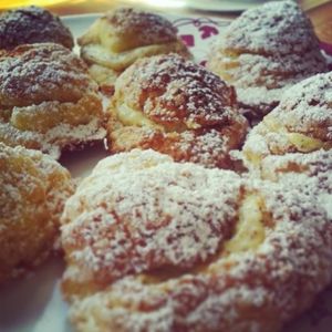 Choux à la crème de noisettes