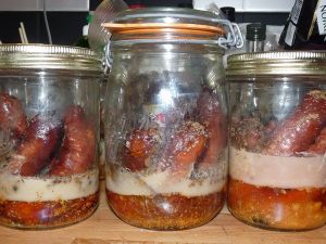 Saucisses en conserve