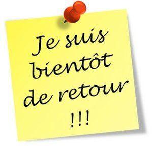 Bientôt de retour...