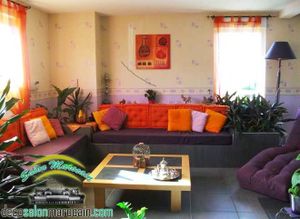 Salon marocain multicolores 2015