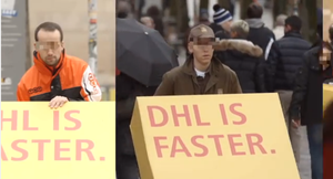 Regardez comment DHL a piraté ses concurrents TNT,UPS et DPD