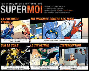 Nouvelle Pub : Orange "wonderlove" (les incroyables aventures de supermoi)