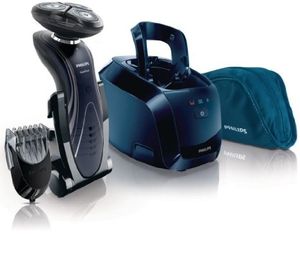 Offre éclair : Rasoir SensoTouch 2D avec Accessoire Tondeuse Barbe 5 Hauteurs et Jet Clean System (Philips - RQ1195/22)