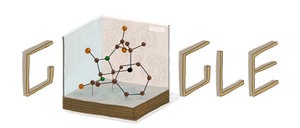 Doodle du jour : Il y a 104 ans naissait Dorothy Hodgkin