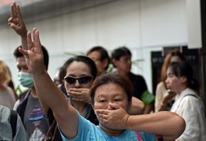 Thaïlande : "Hunger Games" inspire les manifestants