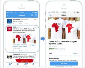 Twitter teste un bouton "Acheter maintenant"