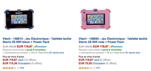 10€ remboursés pour l'achat d'une Storio 3S avec Power Pack inclus
