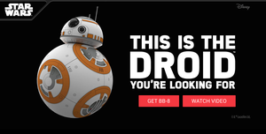 Voici BB-8, le Droid évolutif issu de Star Wars commandé par votre smartphone