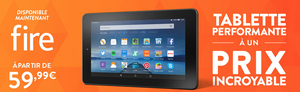 Offre spéciale Amazon Kindle Fire 7"