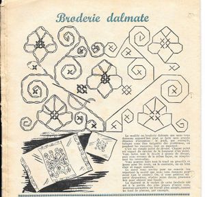 Broderie Dalmate
