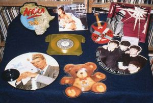Les picture discs : disques colorés de collection