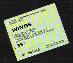 Concerts de légende : Paul McCartney et Wings, Paris, 26 mars 1976