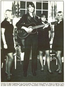 The BREAKAWAYS, choristes... de françoise HARDY à Jimi HENDRIX !