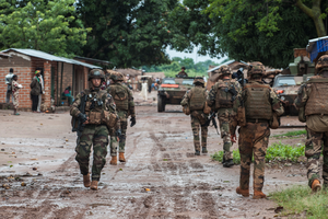 Militaires français dans le cadre de l'Opération Sangaris.