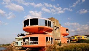 Les maisons Sanzhi Ovni, Taïwan, lieu insolite