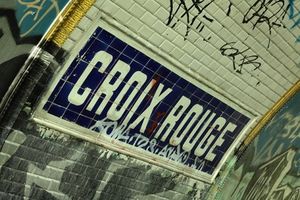 Premier Métro de Paris, Croix-Rouge, France, lieu Abandonné
