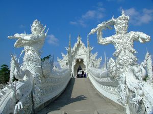 Wat Rong Khun, Temple blanc, Thaïlande