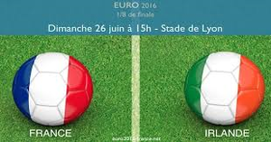 Pronostics France-Republique Irlande 8e de finale Euro 2016